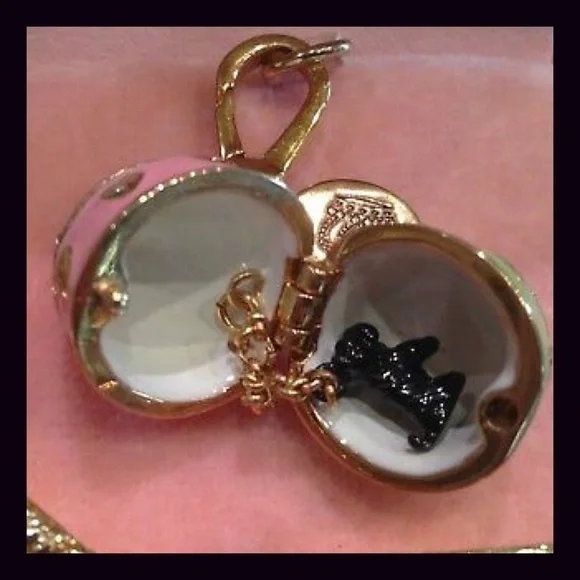 Juicy Couture Easter Egg With Yorkie Charm
